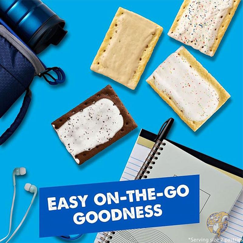 ポップタルト Pop-Tarts トースターペストリー 朝食用食品 キッズスナック バラエティパック (5箱 ポップタルト60個)
