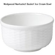 ウェッジウッド ナンタケットバスケット アイスクリーム ボウル Wedgwood Nantucket Basket Ice Cream Bowl アイスボウル アメリカ輸入品
