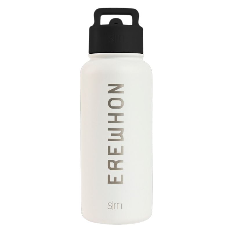 Erewhon エレワン ウォーターボトル 水筒 サミット ストロー付 ホワイト Water Bottle Summit w/Straw White アメリカ輸入 お洒落