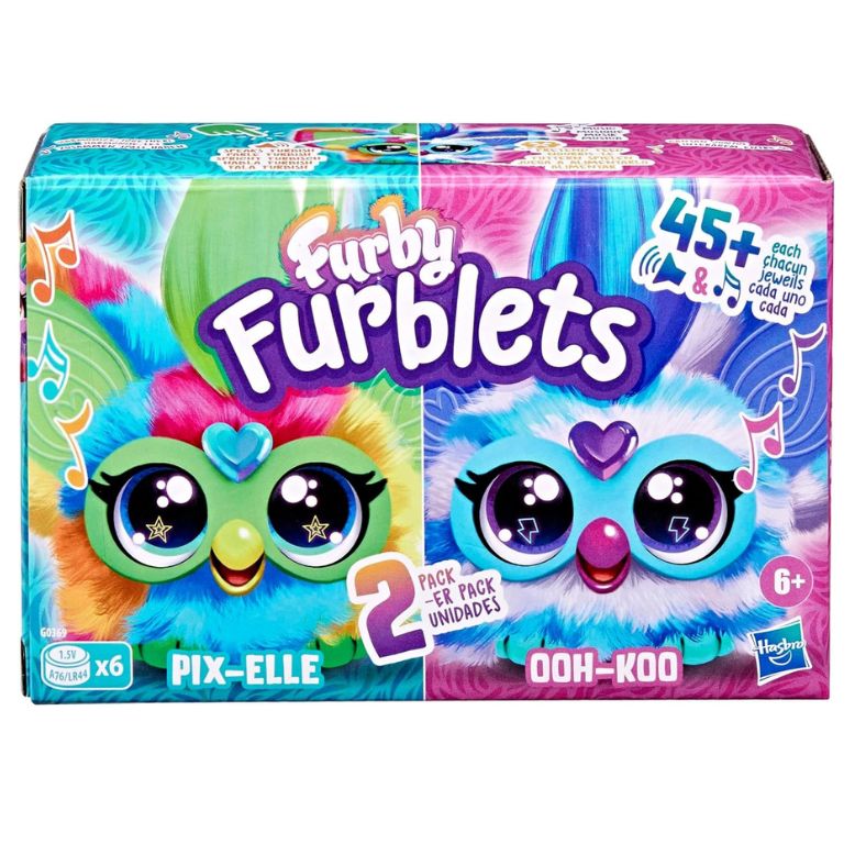 ファービー Furby ファーブレット ミニ Pix-Elle & Ooh-Koo ファービー人形 2個セット