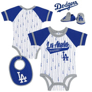 ロサンゼルスドジャース ベビー服 3点セット 新生児&幼児 Los Angeles Dodgers 出産祝い