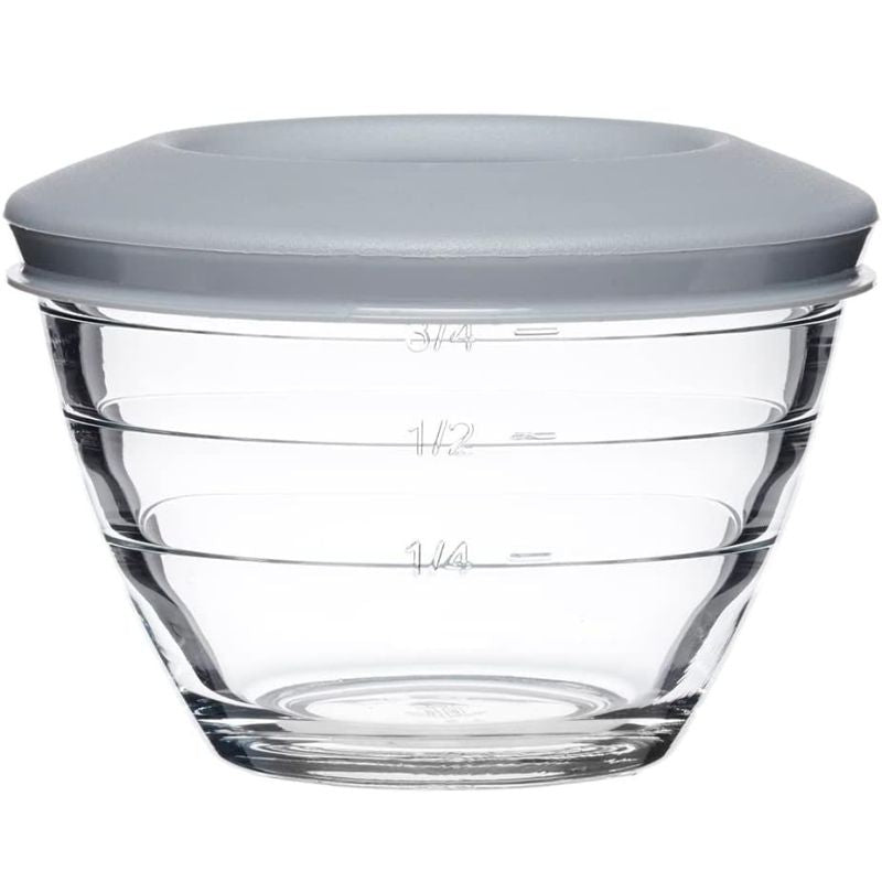 アンカーホッキング Anchor Hocking Storage 4-IN-1 プレップ ボウル 6点セットPREP BOWLS ガラスボウル 3個 蓋3枚