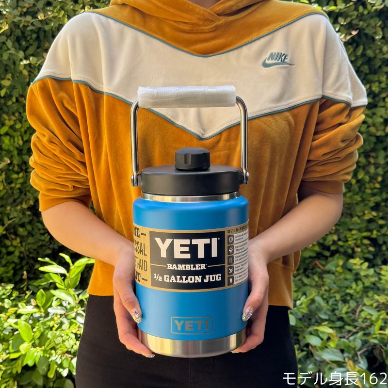 YETI 水筒 イエティ ハーフガロン ジャグ 約1.9L Big Wave Blue ビッグウェイブ・ブルー Rambler Half Gallon Jug