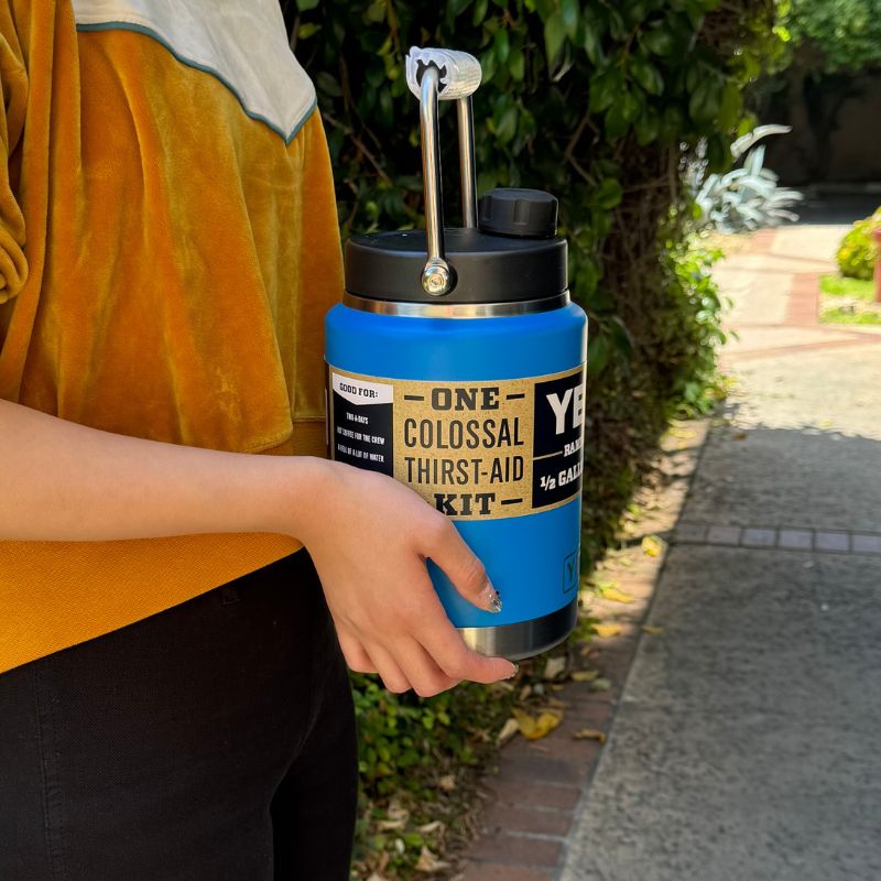 YETI 水筒 イエティ ハーフガロン ジャグ 約1.9L Big Wave Blue ビッグウェイブ・ブルー Rambler Half Gallon Jug