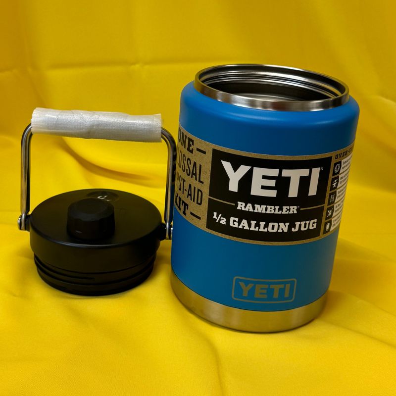 YETI 水筒 イエティ ハーフガロン ジャグ 約1.9L Big Wave Blue ビッグウェイブ・ブルー Rambler Half Gallon Jug