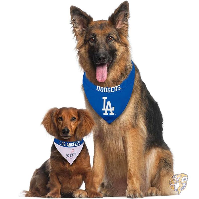 ロサンゼルス ドジャース ペット用 犬用 バンダナ リバーシブル Los Angeles Dodgers LA MLB公式