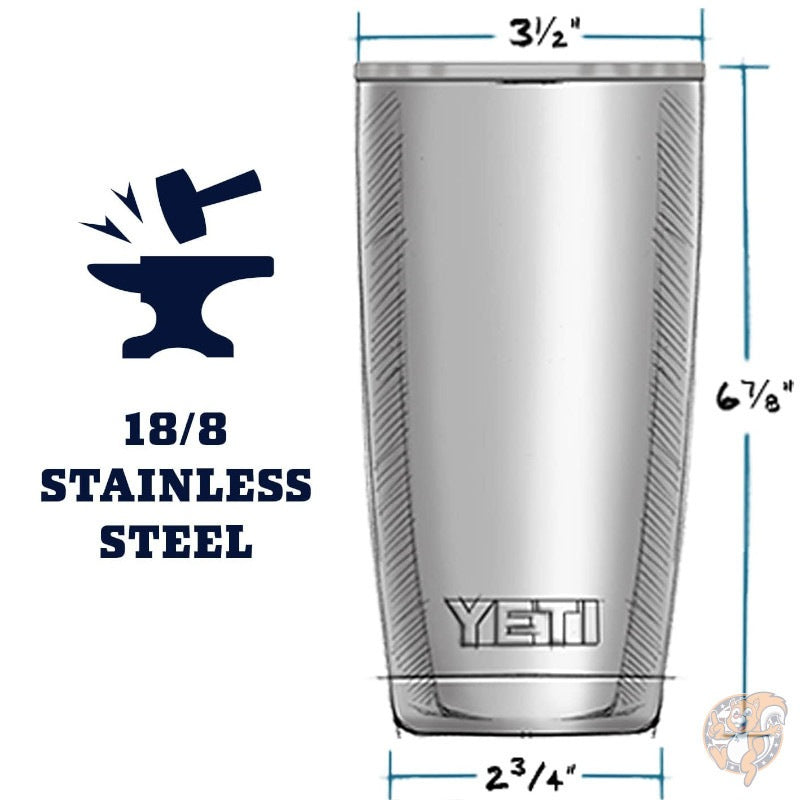 イエティ YETI Rambler 20oz ステンレス タンブラー 保温保冷 真空断熱 蓋つき トロピカルピンク キャンプ