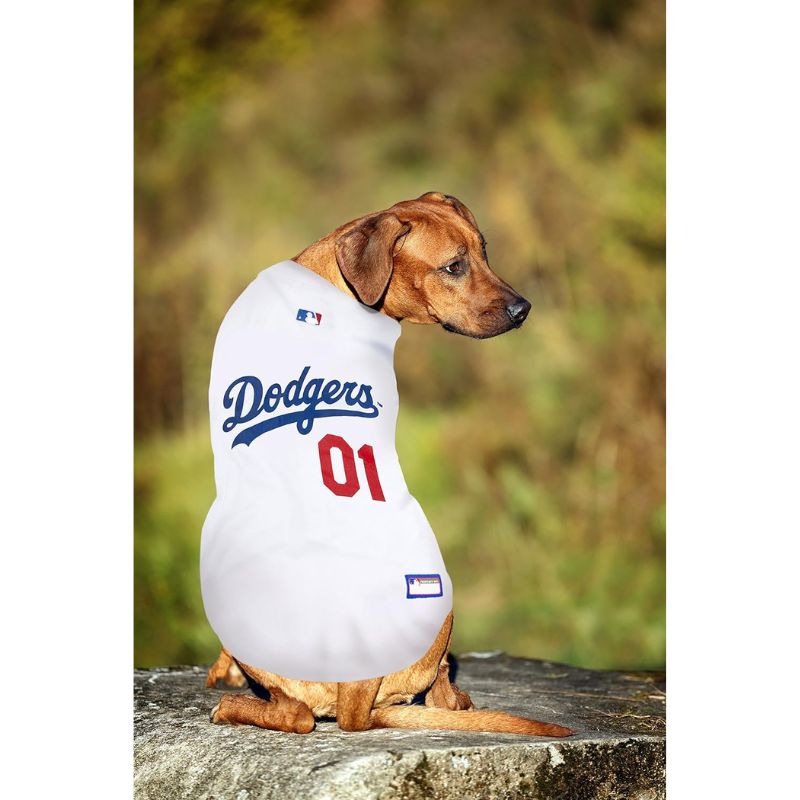 犬用 ロサンゼルスドジャース ユニフォーム 大型犬 Los Angeles Dodgers ペット用ジャージ MLB公式 ★XL★