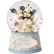 enesco Disney Traditions ミッキー&ミニー ウェディング スノードーム 4059185