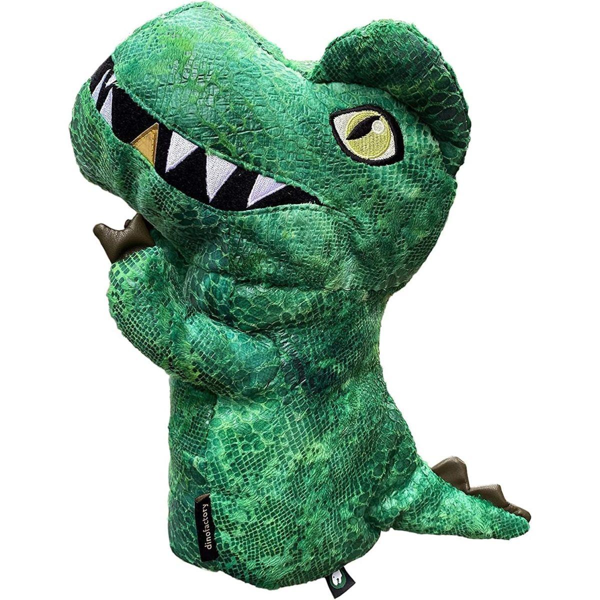 dinofactory T-Rex ゴルフヘッドカバー 恐竜ドライバーヘッドカバー (グリーン)