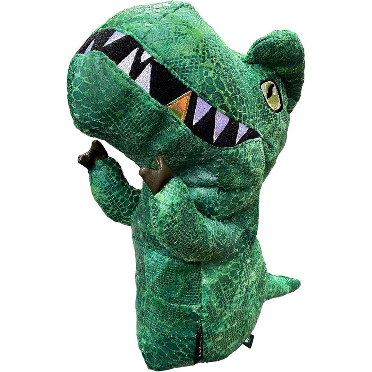 dinofactory T-Rex ゴルフヘッドカバー 恐竜ドライバーヘッドカバー (グリーン)