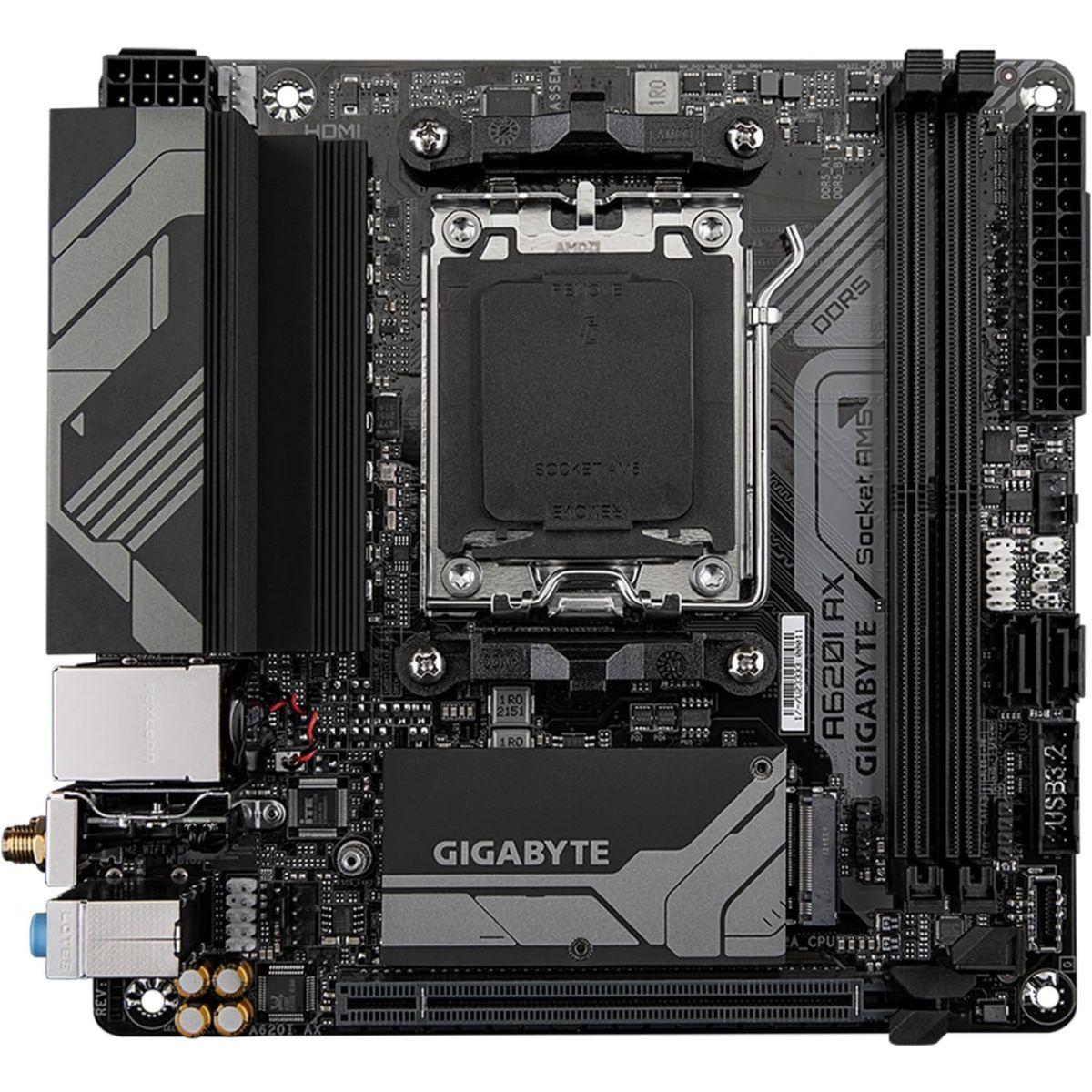 GIGABYTE A620I AX マザーボード Mini-ITX [AMD A620チップセット搭載] MB6196