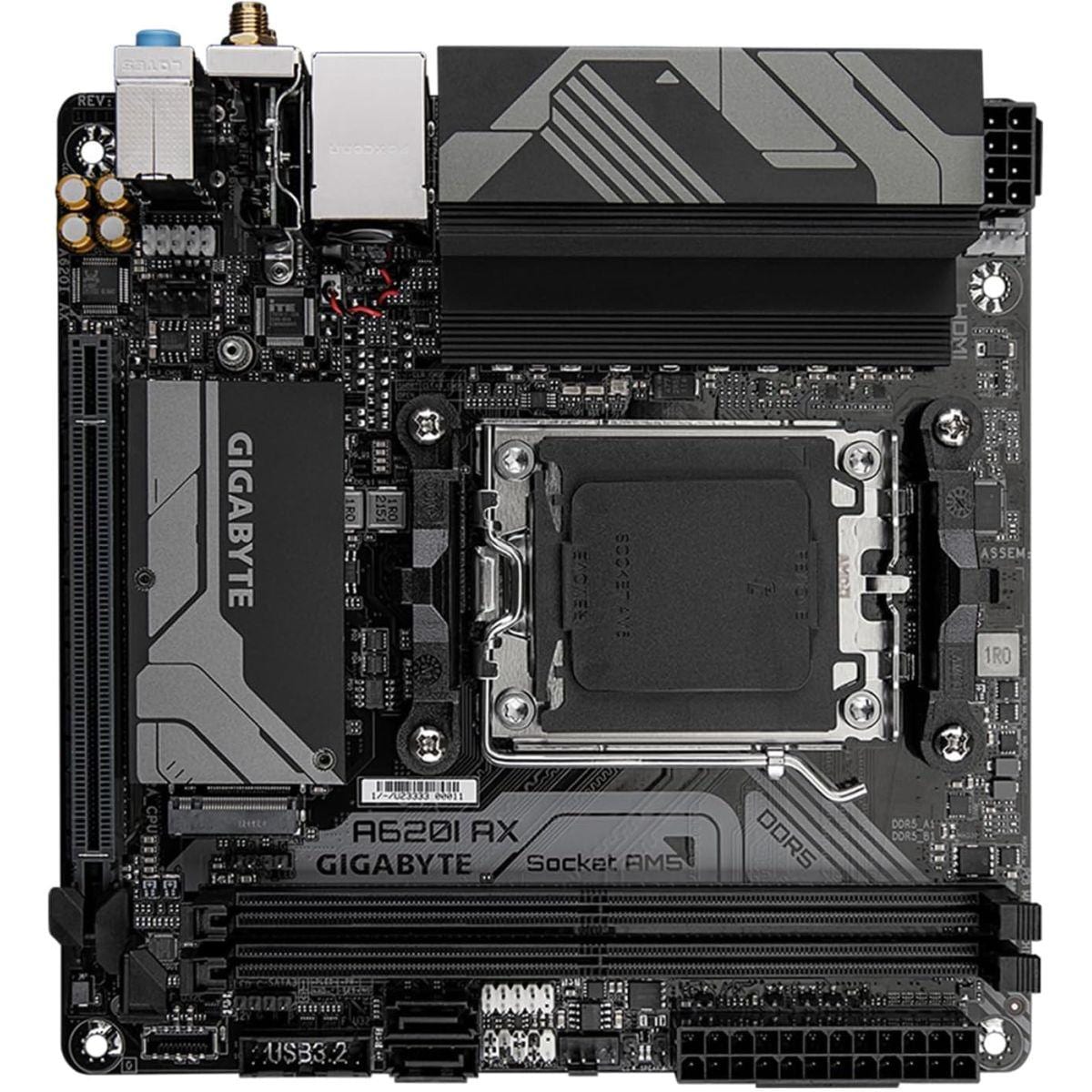 GIGABYTE A620I AX マザーボード Mini-ITX [AMD A620チップセット搭載] MB6196