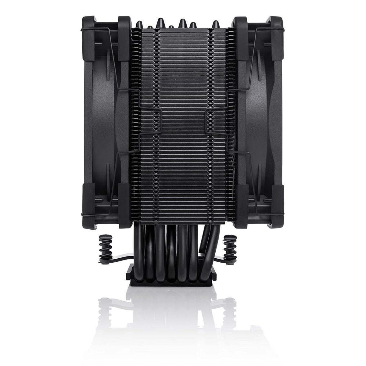 Noctua NH-U12A chromax.black, 120mm シングルタワー CPUクーラー (ブラック)