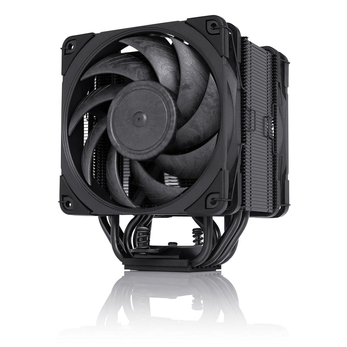 Noctua NH-U12A chromax.black, 120mm シングルタワー CPUクーラー (ブラック)