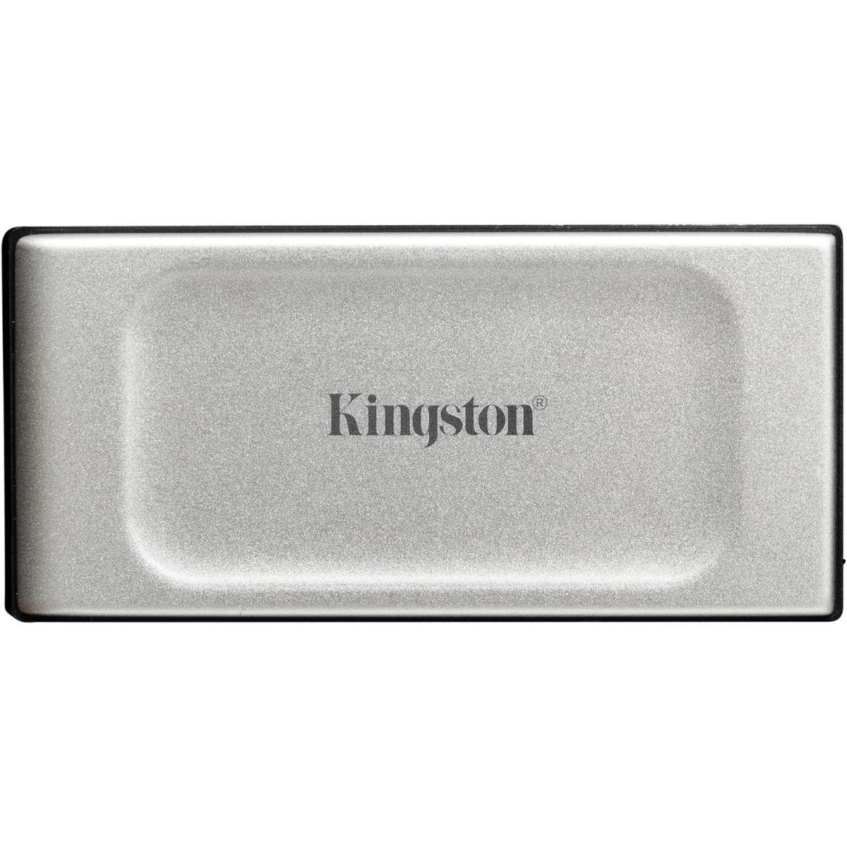 キングストン 外付け SSD 1000GB 1TB USB3.2 Gen2x2 読出最大2000MB/秒 防滴防塵 耐衝撃 ポータブル SXS2000/1000G 1000GB (1TB)