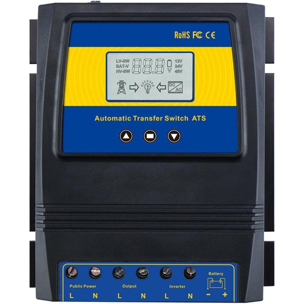 MOES ダブル電源 ソーラー コンバーター コントローラー 50A 5500W