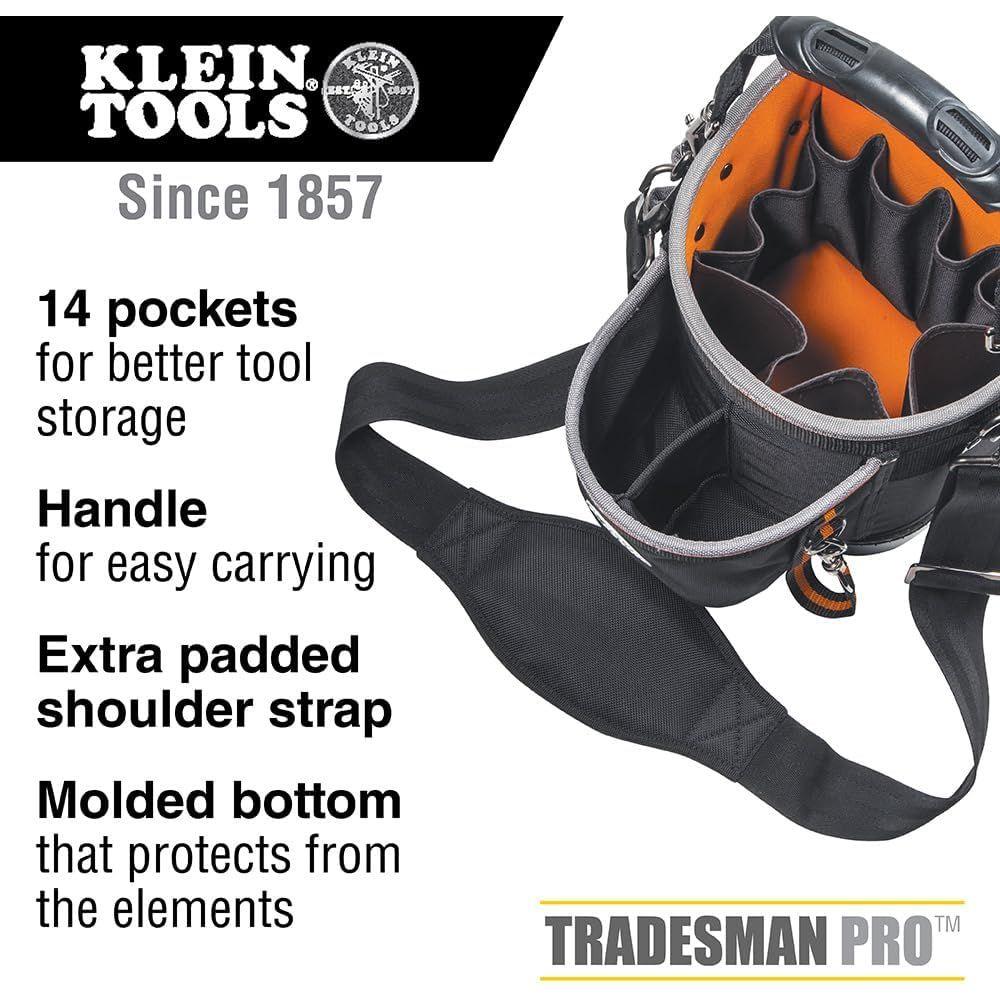 KLEIN TOOLS(クラインツールズ) ショルダーポーチ TradesmanPro 14ポケット 55419SP14