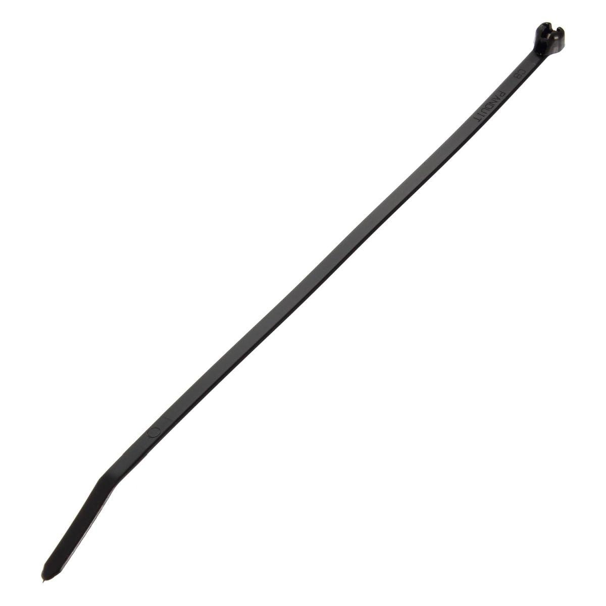 パンドウイット ステンレス爪ロック式ナイロン結束バンド 耐候性黒 幅2.4mm 長さ160mm 1000本入り BT1.5M-M0