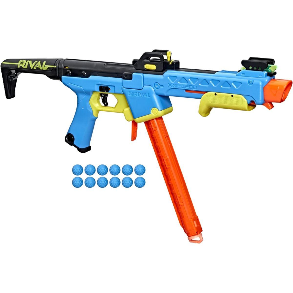 NERF RIVAL Pathfinder XXII-1200 ブラスター 最も正確なライバルシステム 調節可能な視界 12発弾マガジン 12ライバルアキュラウンド