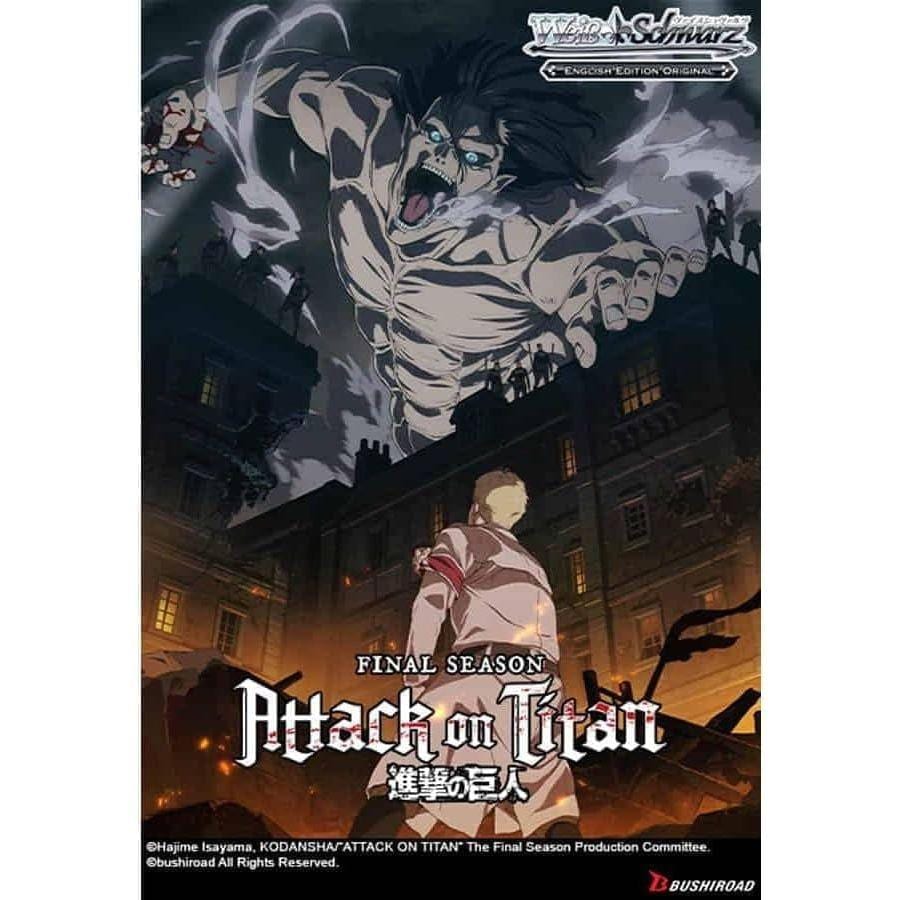 Weiss Schwarz: Attack On Titan: Final Season - ENG Booster Box