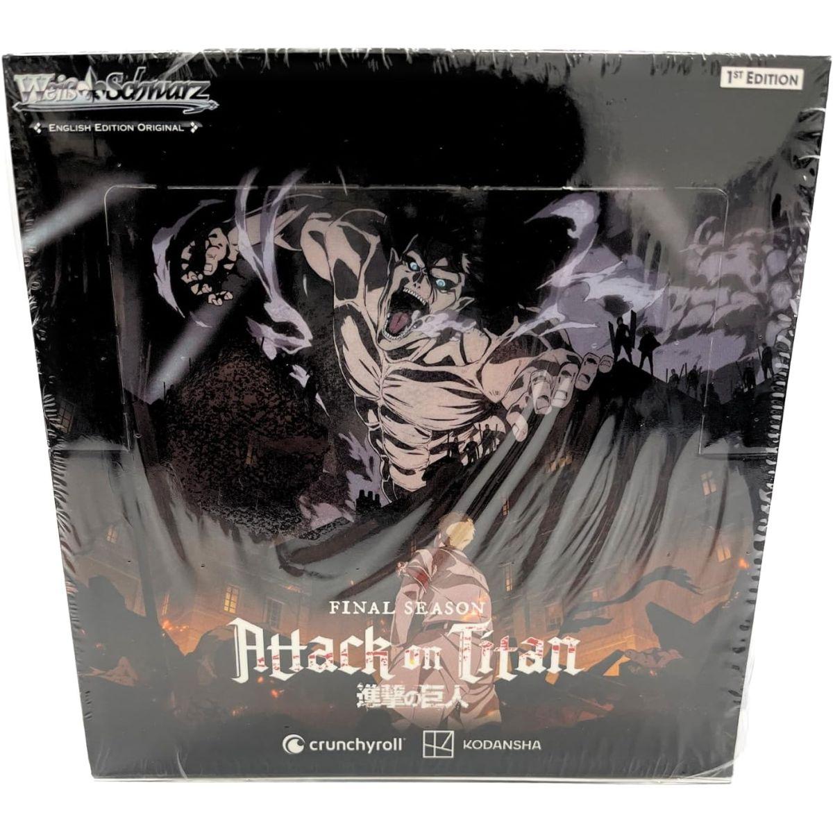 Weiss Schwarz: Attack On Titan: Final Season - ENG Booster Box