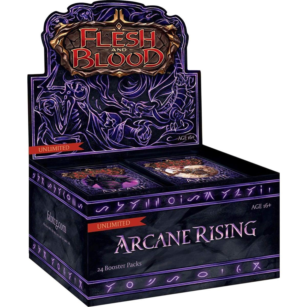 Flesh & Blood Arcane Rising Unlimited ブースターディスプレイ ブースターパック24個