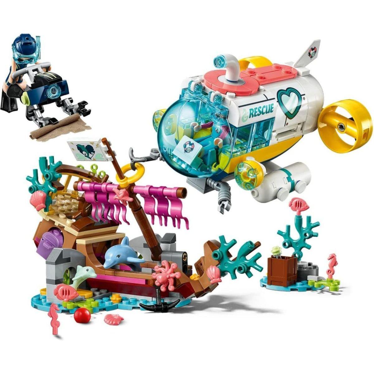レゴ(LEGO) フレンズ イルカのレスキューサブマリン 41378 ブロック おもちゃ 女の子