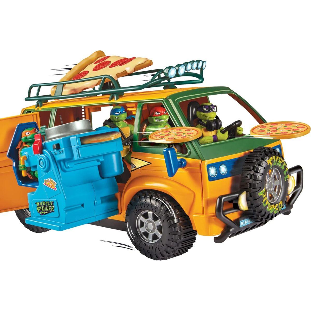 Playmates Toys ティーンエイジ・ミュータント・ニンジャ・タートルズ ミュータント・メイヘム・ピザ ファイヤーデリバリーバン