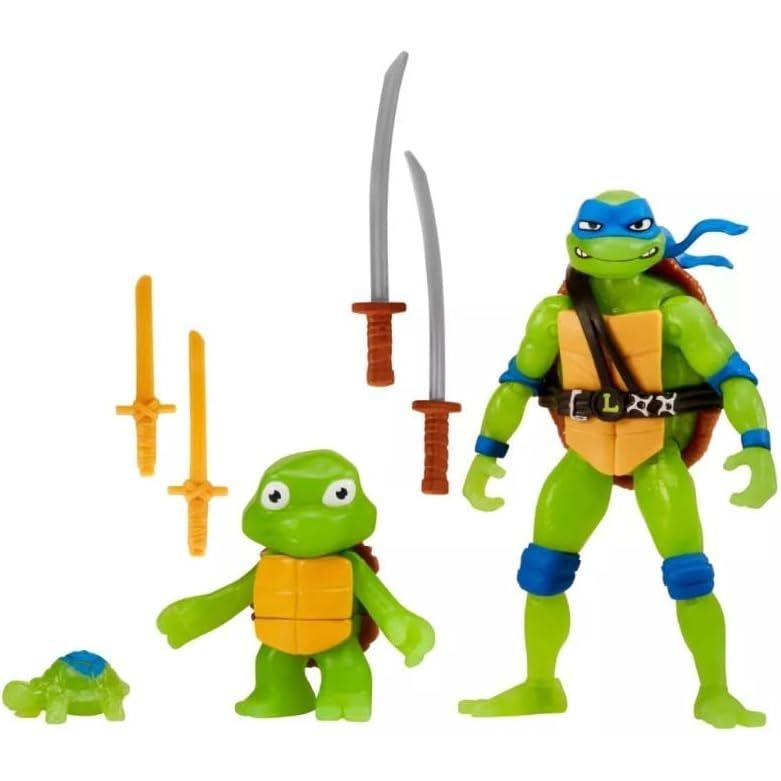 Playmates Toys ティーンエイジ・ミュータント・ニンジャ・タートルズ ミュータントメイヘム ベーシックアクションフィギュア (レオナルドグローパック)