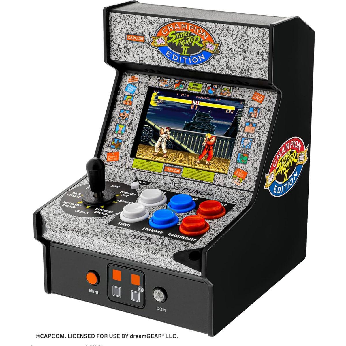My Arcade DGUNL-3283 Street Fighter II Champion Ed. Micro Player Retro Arcade