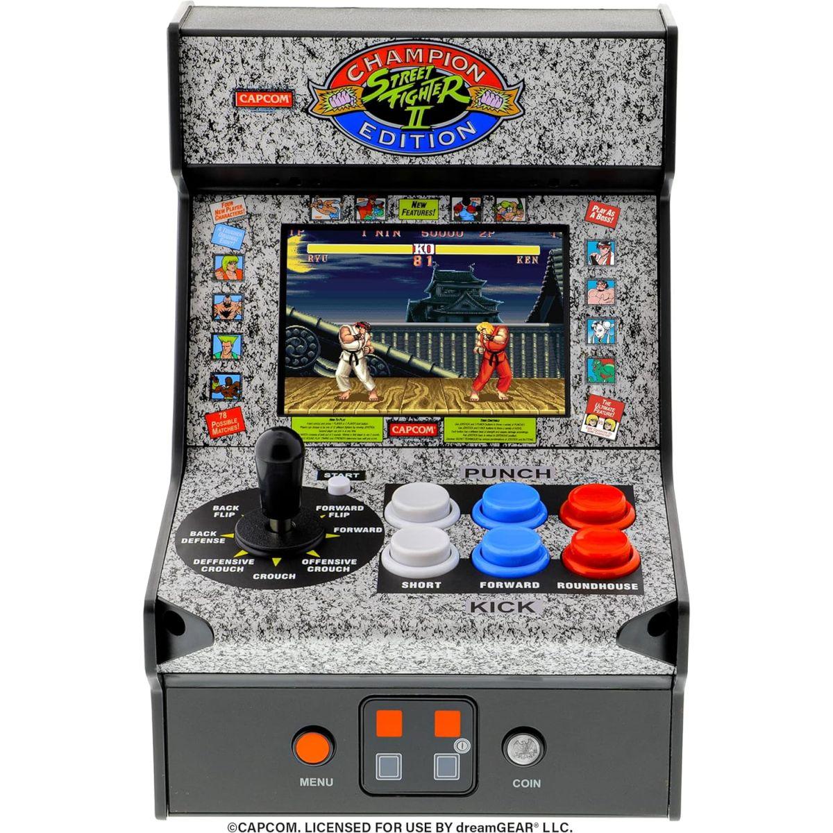 My Arcade DGUNL-3283 Street Fighter II Champion Ed. Micro Player Retro Arcade