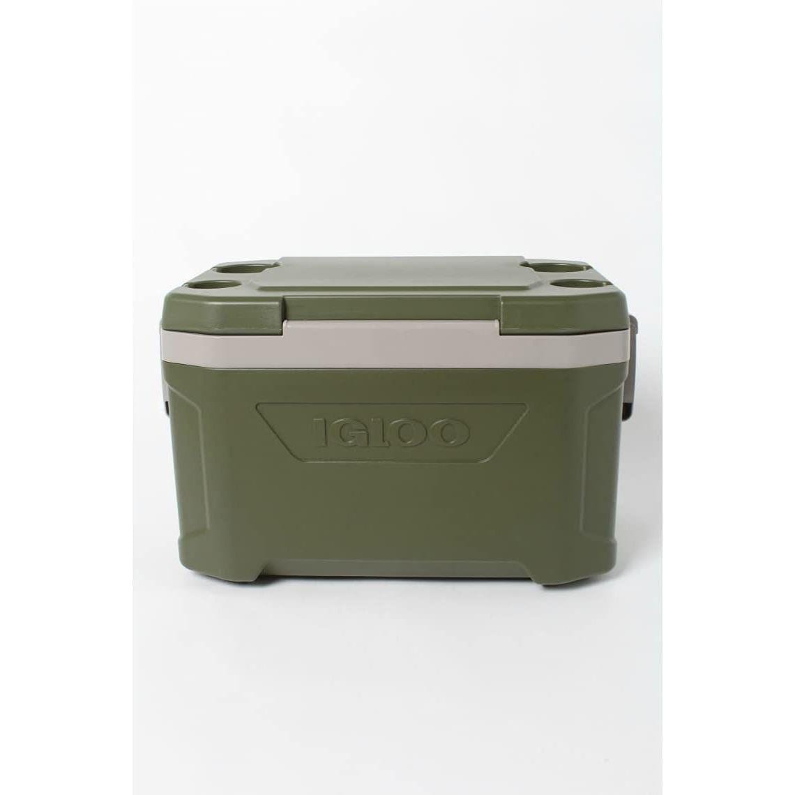 igloo(イグルー) クーラーボックス SPORTSMAN LATITUDE 52 約49L スポーツマン ラティテュード アウトドア キャンプ レジャー 釣り グリーン 60367