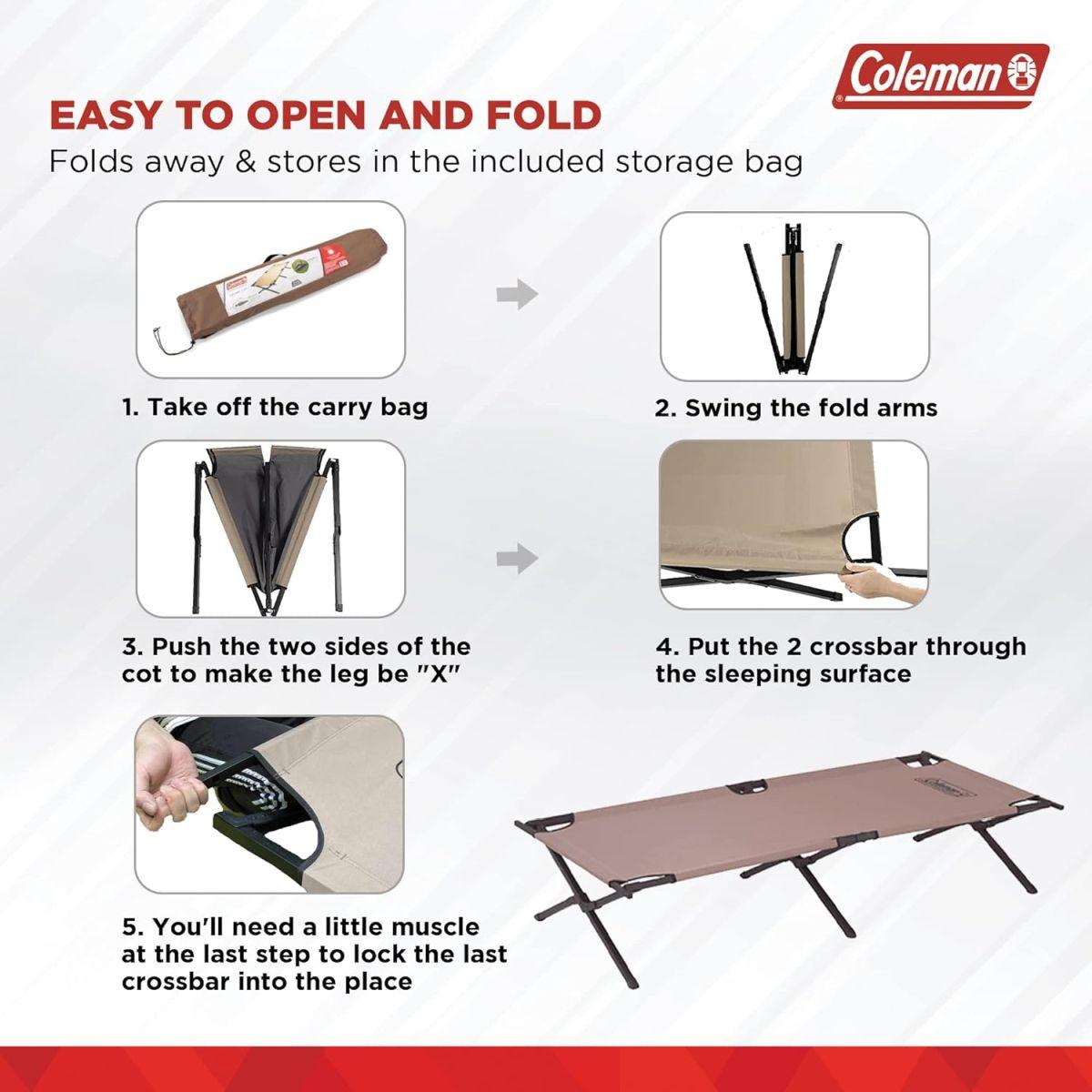 (コールマン)Coleman Trailhead II Cot トレイルヘッドII 折りたたみベッド