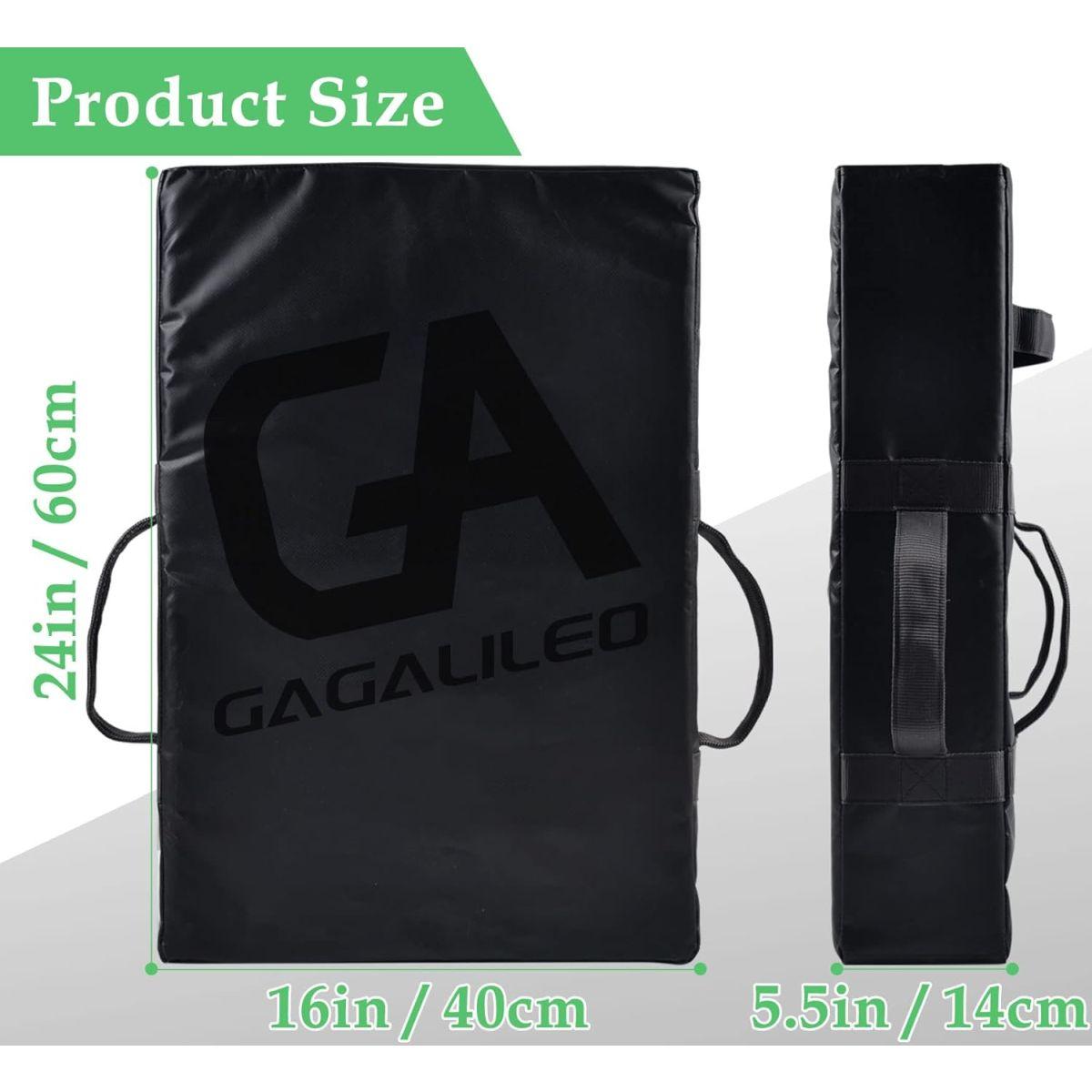 Gagalileo (ガガリレオ) ブロックパッド トレーニングを最大化 マルチスポーツブロックパッド 丈夫な合成皮革 高密度フォームコア 24x16インチ