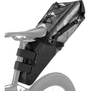 ROCKBROS バイクパッキングバッグ、防水、バイクサドルバッグ、大容量バイクパッキング、シートバッグ、ロードバイク、マウンテンバイ シートバッグ、最大10L。