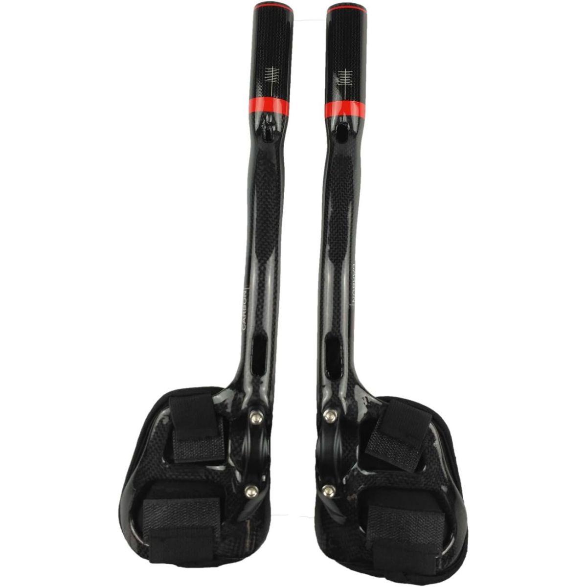 PLATT TTハンドルバー カーボンファイ超軽量 3K光沢/つや消し 自転車のTTバー エアロバー 31.8 * 340mm