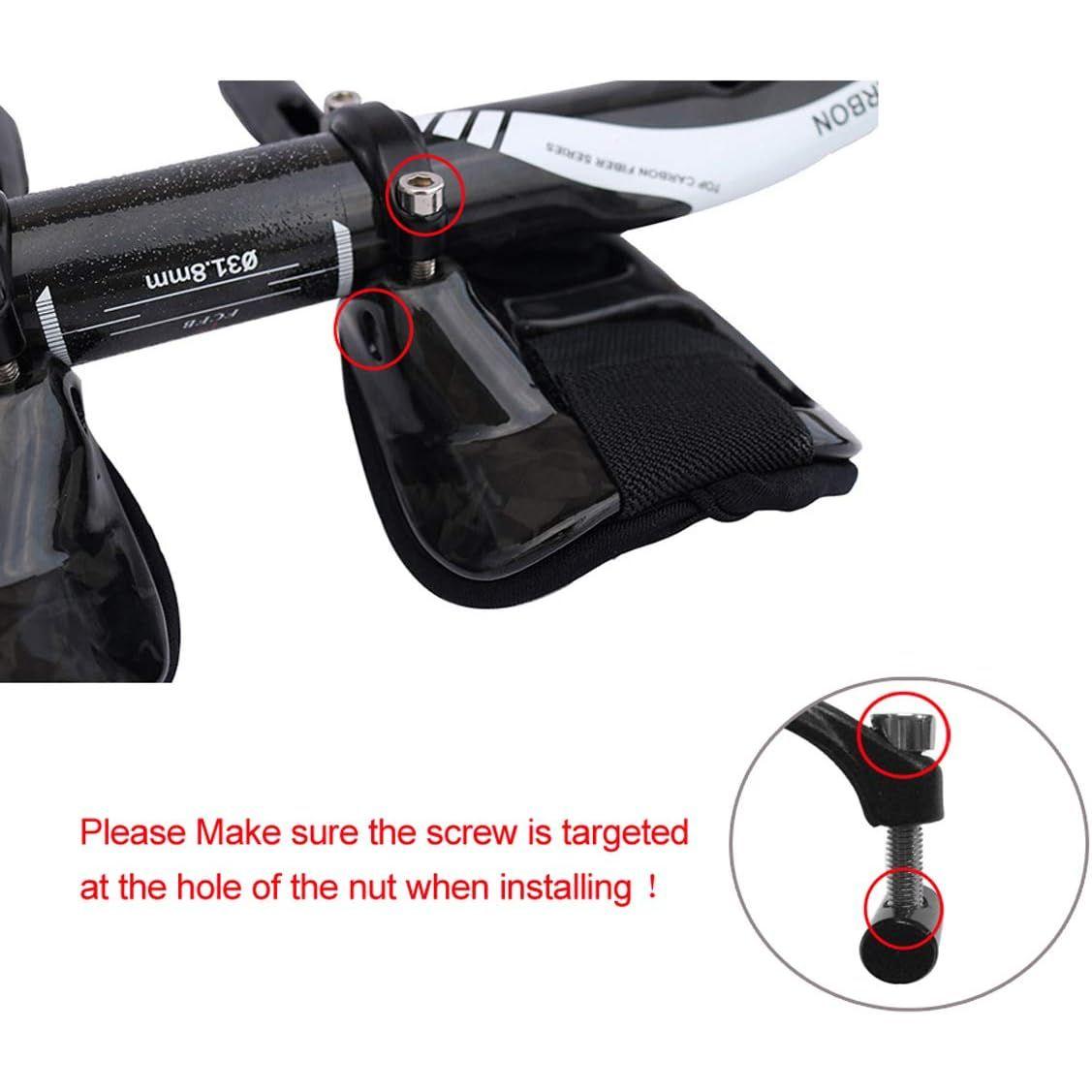 PLATT TTハンドルバー カーボンファイ超軽量 3K光沢/つや消し 自転車のTTバー エアロバー 31.8 * 340mm