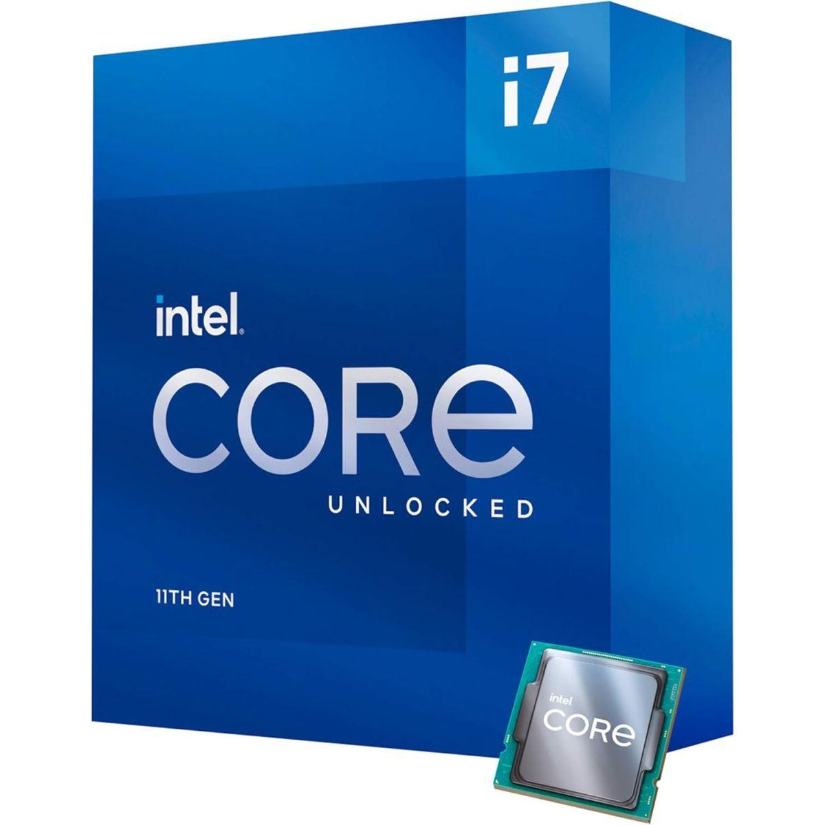 インテル CPU BX8070811700K シール付き Corei7-11700 8コア 3.60 GHz LGA1200 5xxChipset 125W【日本正規流通品】