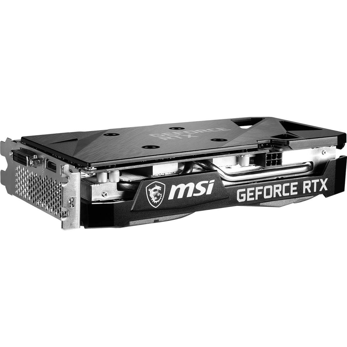MSI GeForce RTX 3050 VENTUS 2X XS 8G OC 2スロット/205mmサイズ 省スペース グラフィックスカード GeForce RTX 3050 VENTUS 2X XS 8G OC VD8472