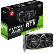 MSI GeForce RTX 3050 VENTUS 2X XS 8G OC 2スロット/205mmサイズ 省スペース グラフィックスカード GeForce RTX 3050 VENTUS 2X XS 8G OC VD8472