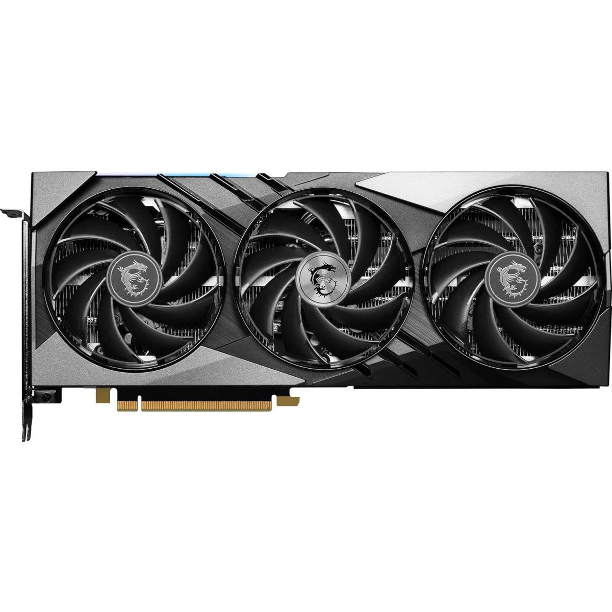 MSI GeForce RTX 4070Ti SUPER 16G GAMING X SLIM PCIe4.0 約3スロット厚・3ファン搭載 グラフィックスカード VD8726