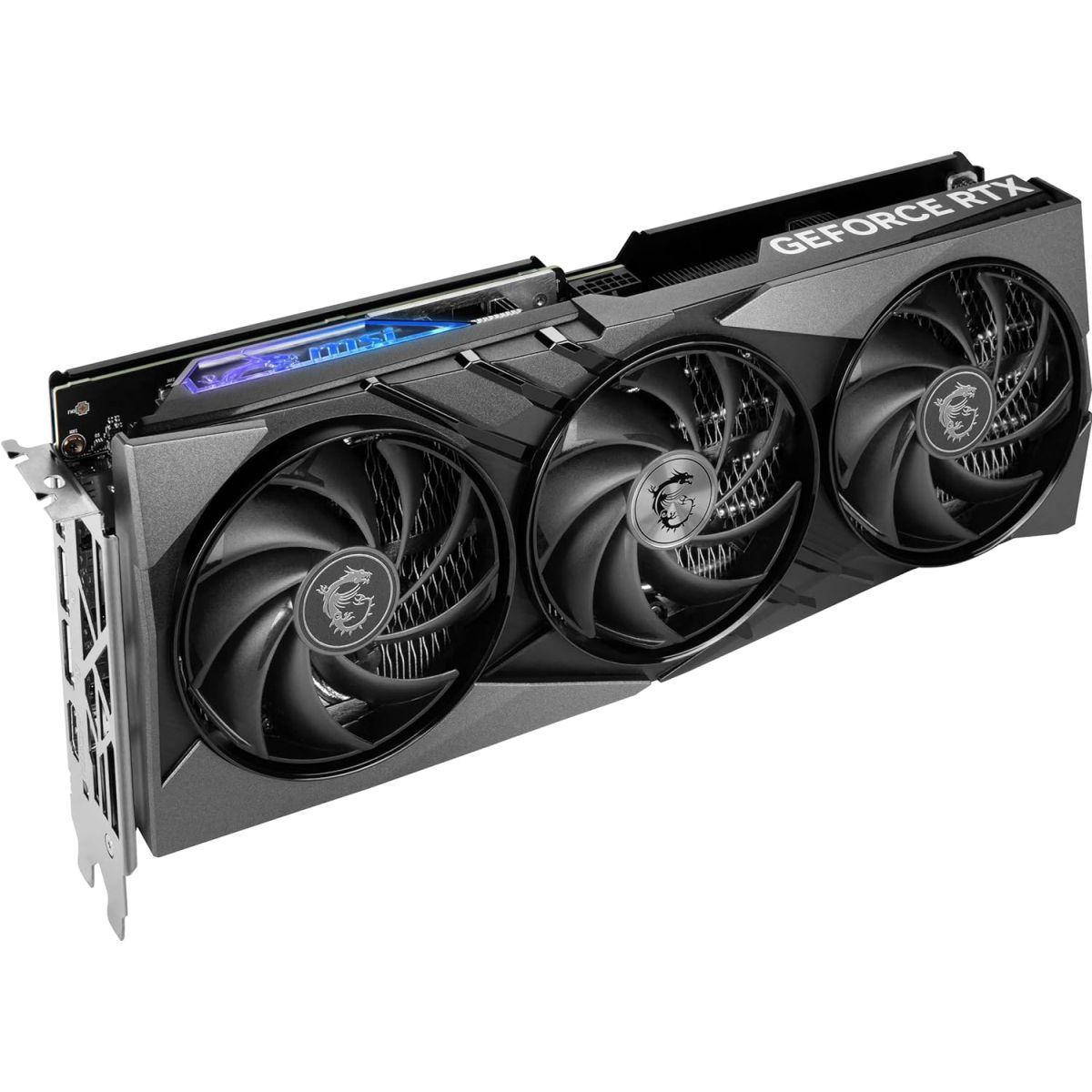 MSI GeForce RTX 4070Ti SUPER 16G GAMING X SLIM PCIe4.0 約3スロット厚・3ファン搭載 グラフィックスカード VD8726