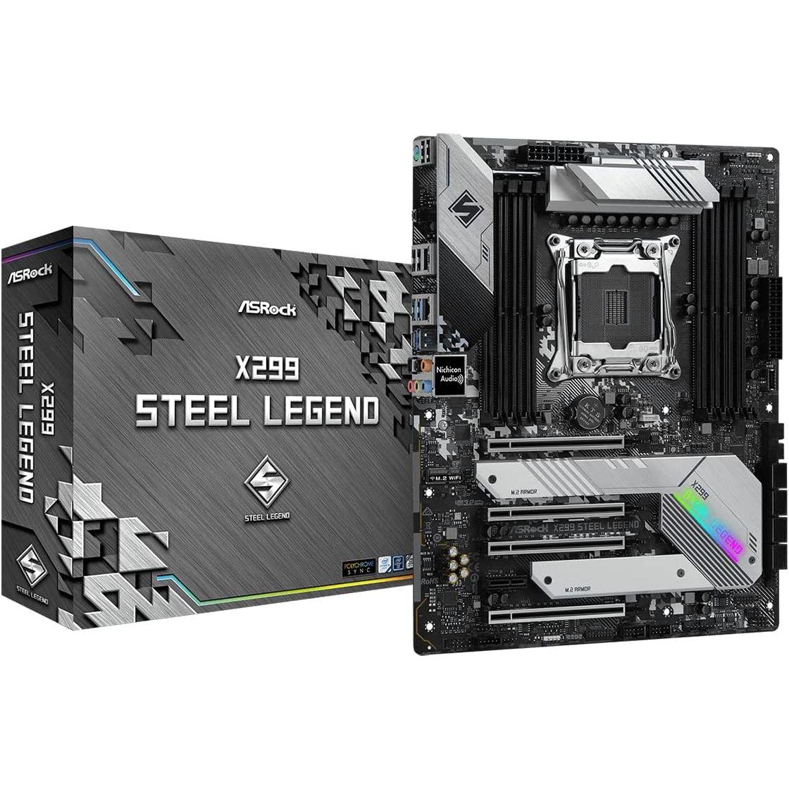 ASRock Intel X299チップセット搭載 ATX マザーボード X299 Steel Legend
