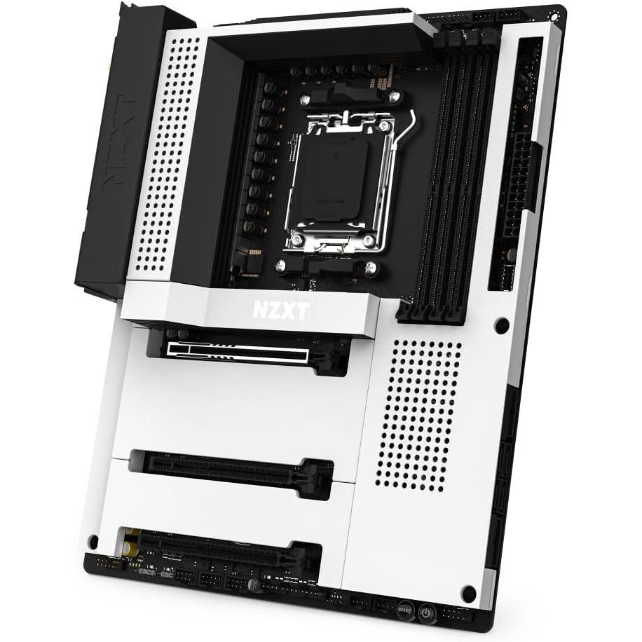 NZXT N7 B650E ATXマザーボード White [AMD B650チップセット搭載] N7-B65XT-W1 MB5964