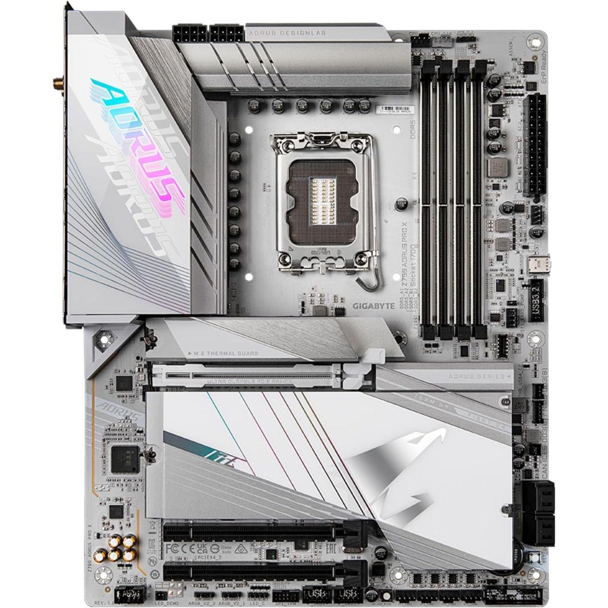 GIGABYTE Z790 AORUS PRO X intel 第13世代CPU対応 LGA1700 DDR5 ATX マザーボード MB6273