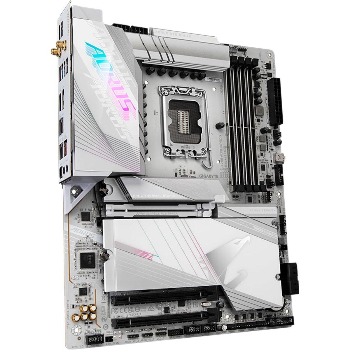 GIGABYTE Z790 AORUS PRO X intel 第13世代CPU対応 LGA1700 DDR5 ATX マザーボード MB6273