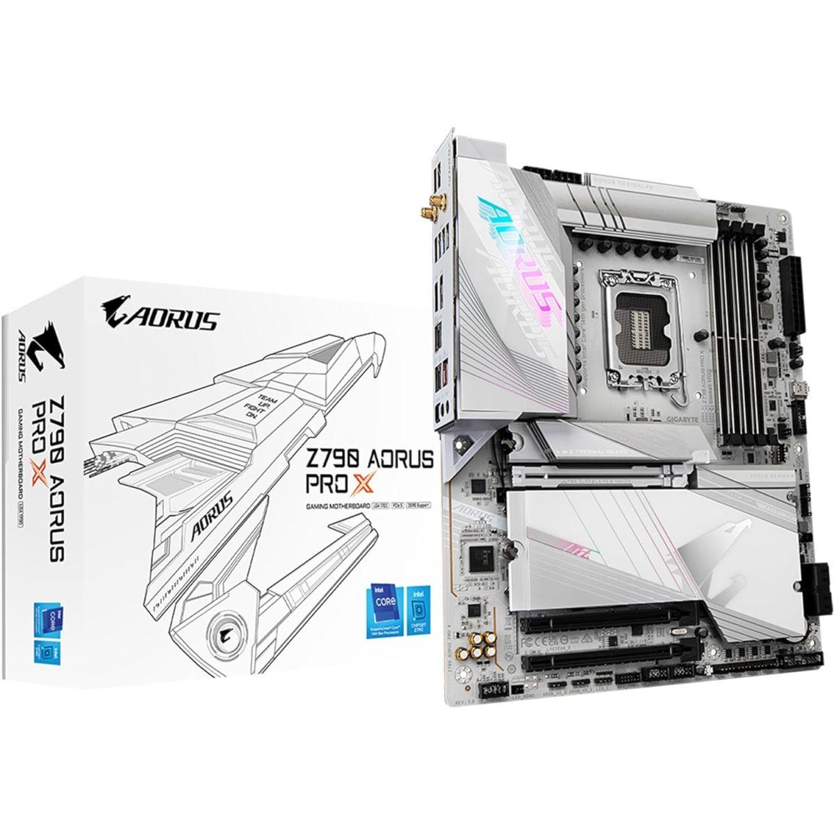GIGABYTE Z790 AORUS PRO X intel 第13世代CPU対応 LGA1700 DDR5 ATX マザーボード MB6273