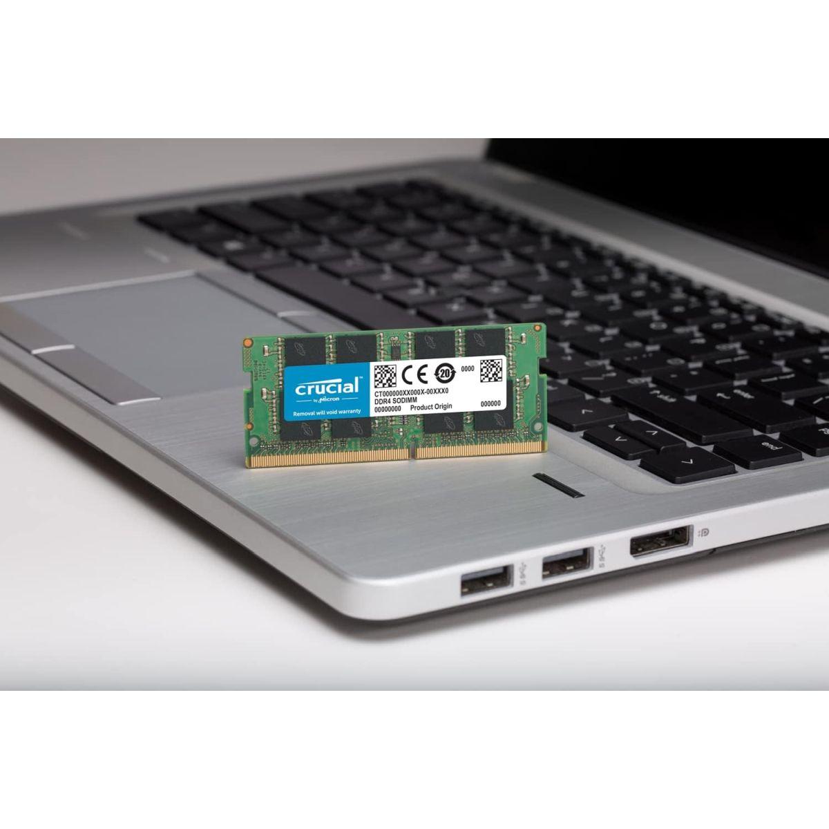 Crucial ノートPC用増設メモリ 64GB(32GBx2枚) DDR4 2666MT/s(PC4-21300) CL19 SODIMM 260pin CT2K32G4SFD8266