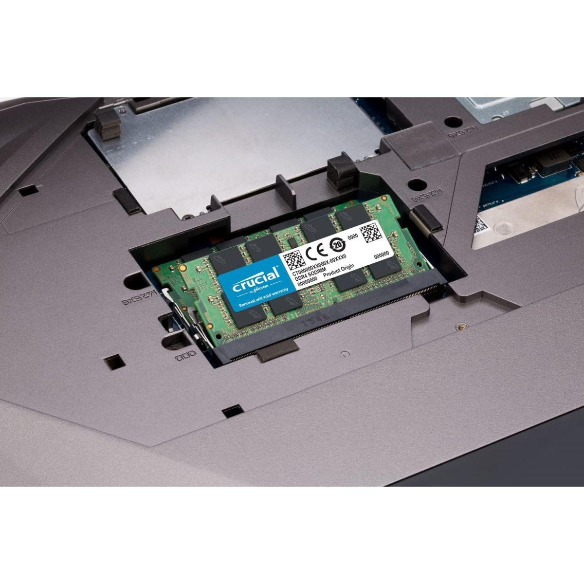 Crucial ノートPC用増設メモリ 64GB(32GBx2枚) DDR4 2666MT/s(PC4-21300) CL19 SODIMM 260pin CT2K32G4SFD8266